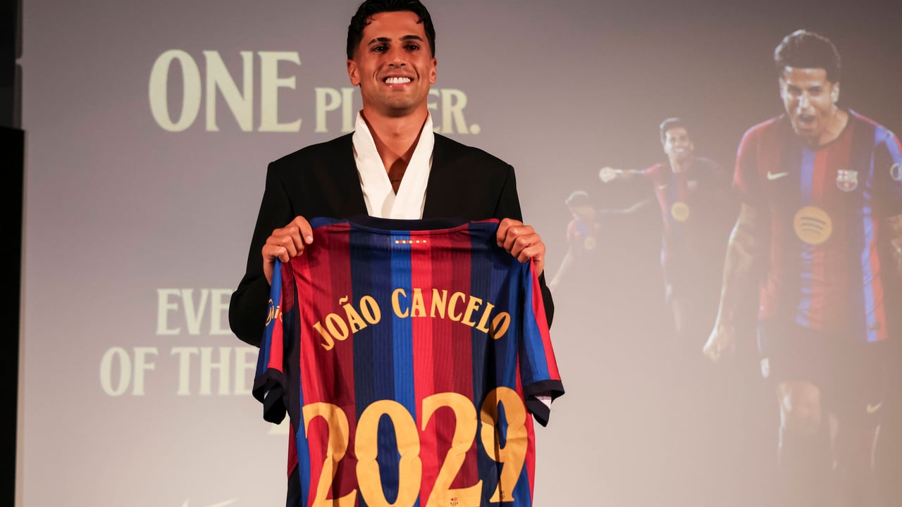 Cancelo, del Barcelona hasta 2029: "Mi único objetivo era volver aquí"