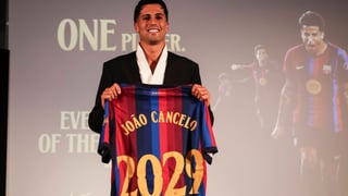 Cancelo, del Barcelona hasta 2029: "Mi único objetivo era volver aquí"