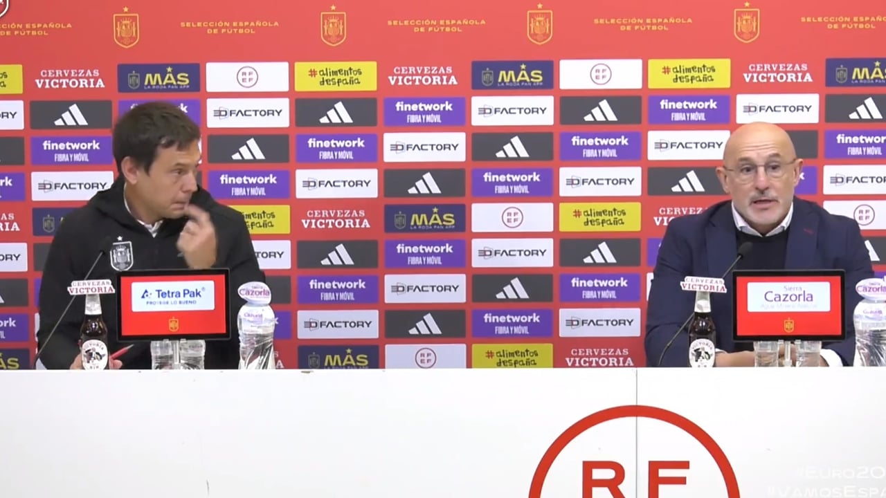 De la Fuente, sobre Bryan Gil, Ceballos, Fabián, los capitanes de la Roja...