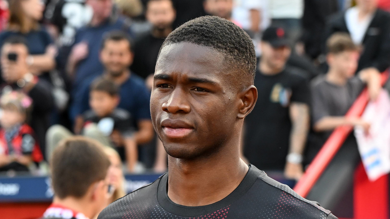 Kofane estuvo presente en el último partido del Albacete