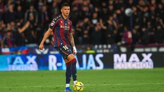 El regreso de Kervin Arriaga con el Levante tras cumplir tres partidos de sanción