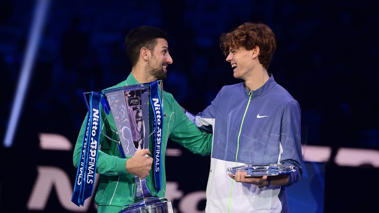 Sinner mira de frente a Djokovic: ''Es muy difícil jugar contra Novak''
