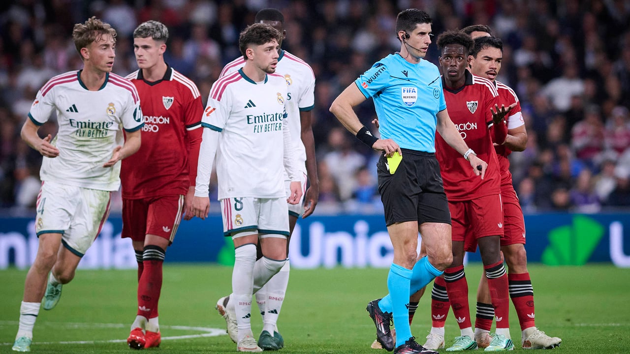 Las explicaciones del CTA en la reunión defraudan al Sevilla al reconocer solo un error en las decisiones de Busquets Ferrer ante el Real Madrid