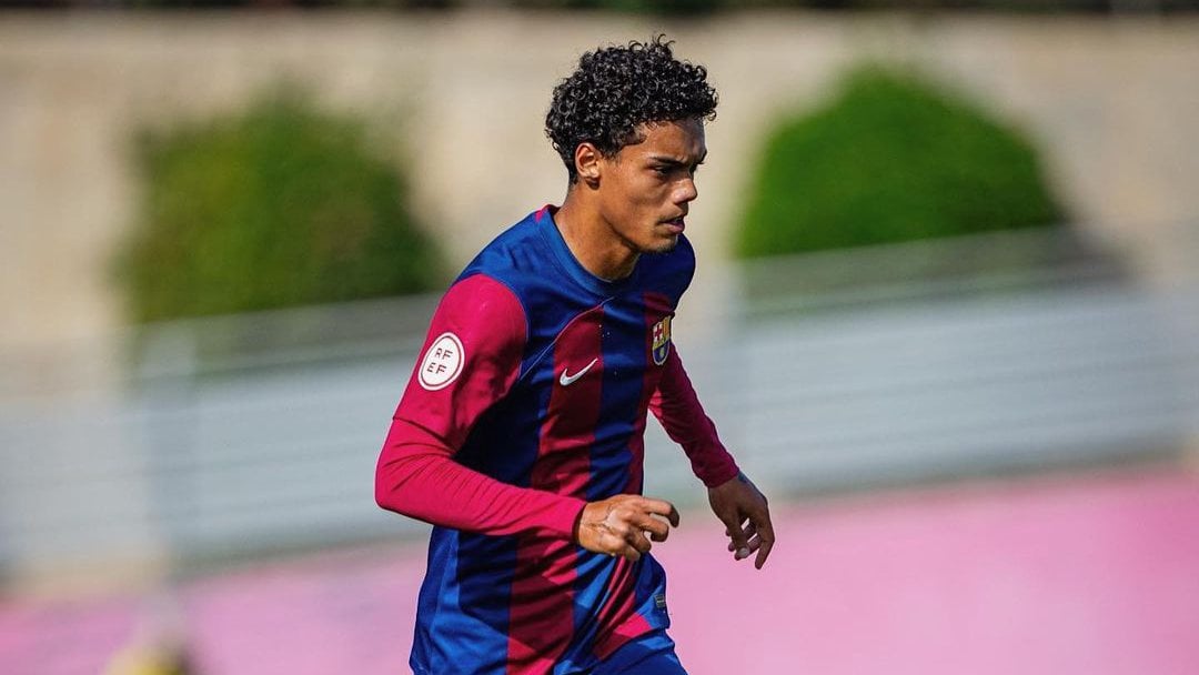 El hijo de una leyenda que destaca en la cantera del Barça