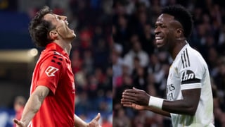 Budimir y Vinicius aprietan en la lucha por el 'Pichichi' de la Liga EA Sports