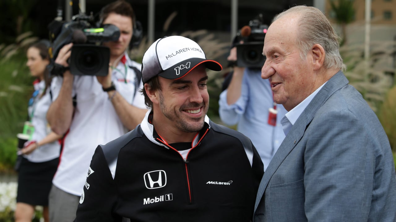Fernando Alonso: "Una vez le di una vuelta en coche al rey Juan Carlos. Llegamos a poner el coche a 220-230 kilómetros por hora"