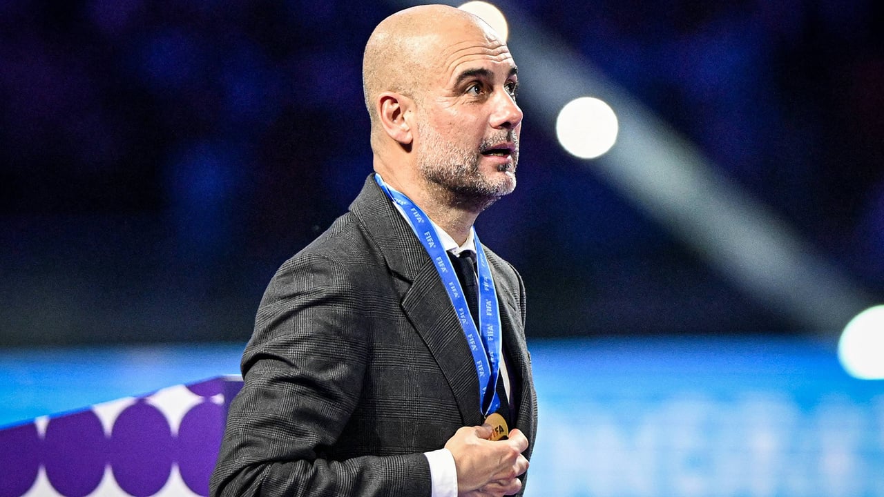 Guardiola se acuerda del Real Madrid en plena euforia