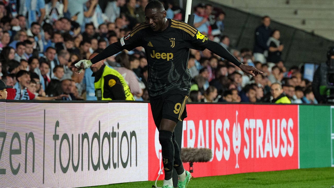 Celta 1-2 Juventus: Kolo Muani hiela Balaídos en el último minuto
