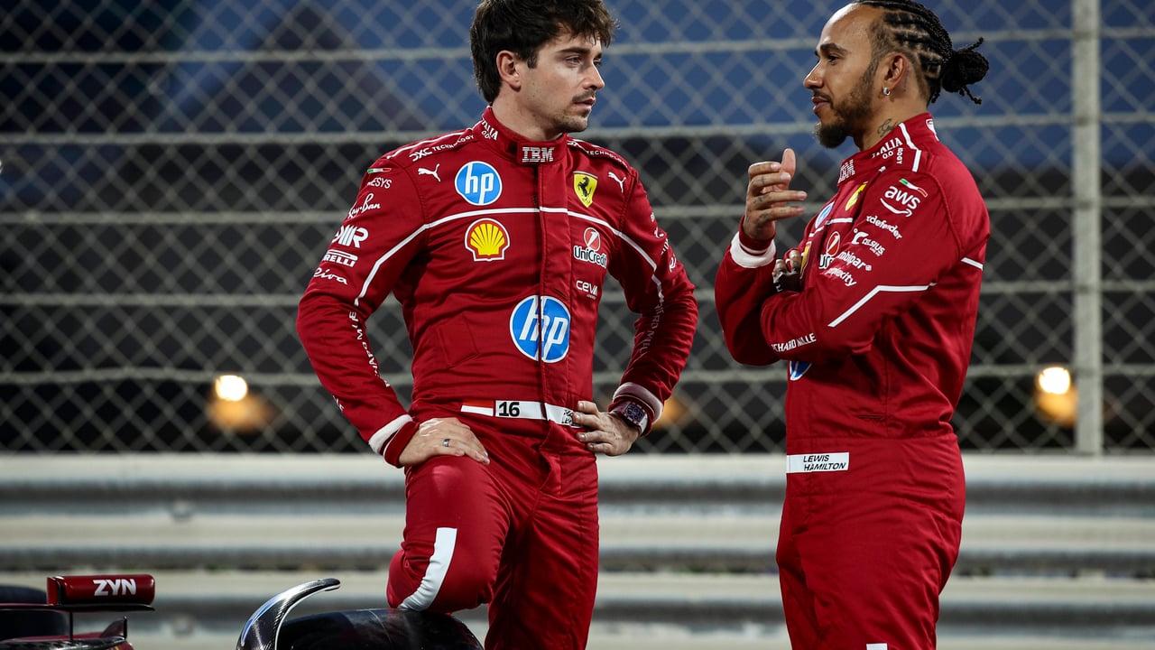 Leclerc sobre Hamilton: ''Su adaptación a Ferrari sigue siendo un proceso largo''