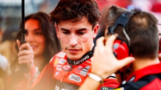 Marc Márquez está "jugando" con Bezzecchi y Aprilia