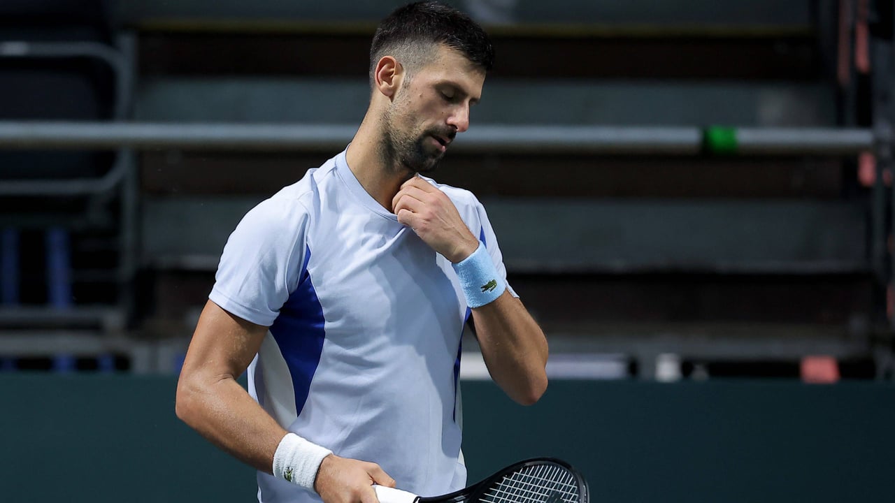 Djokovic confirma su nueva lesión en Shanghái
