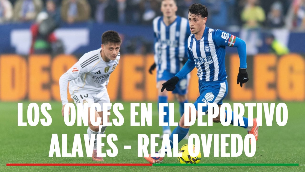 Alineaciones Alavés - Oviedo: Alineación confirmada de Alavés y Oviedo en el partido de la jornada 18 de LaLiga