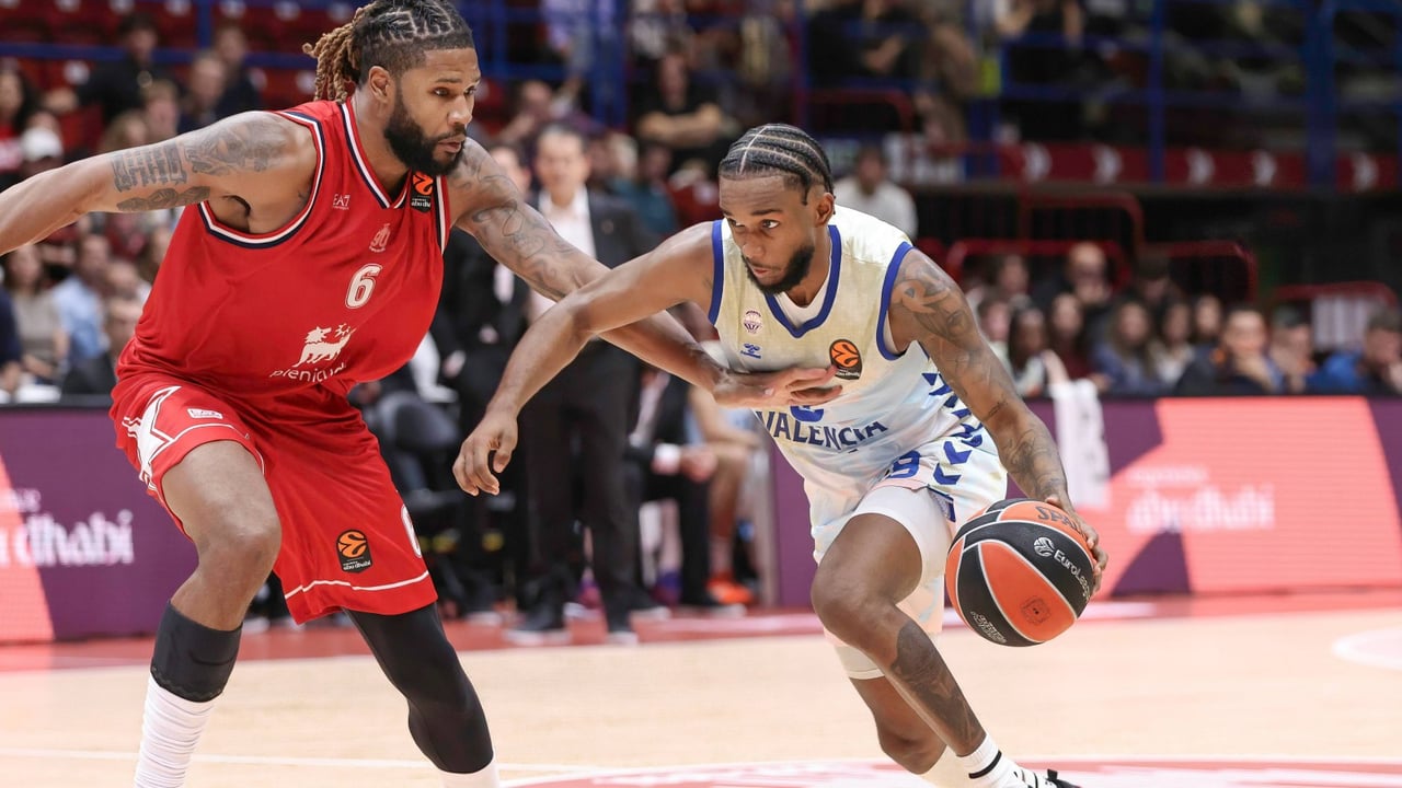 Paris Basketball - Valencia Basket: horario, canal y dónde ver hoy en TV y online el partido de Euroliga