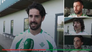 Isco, Bartra, Aitor Ruibal y Bellerín: entre la bandera de la Champions y objetivos mucho más terrenales: "Ojalá poder jugar sin dolor"