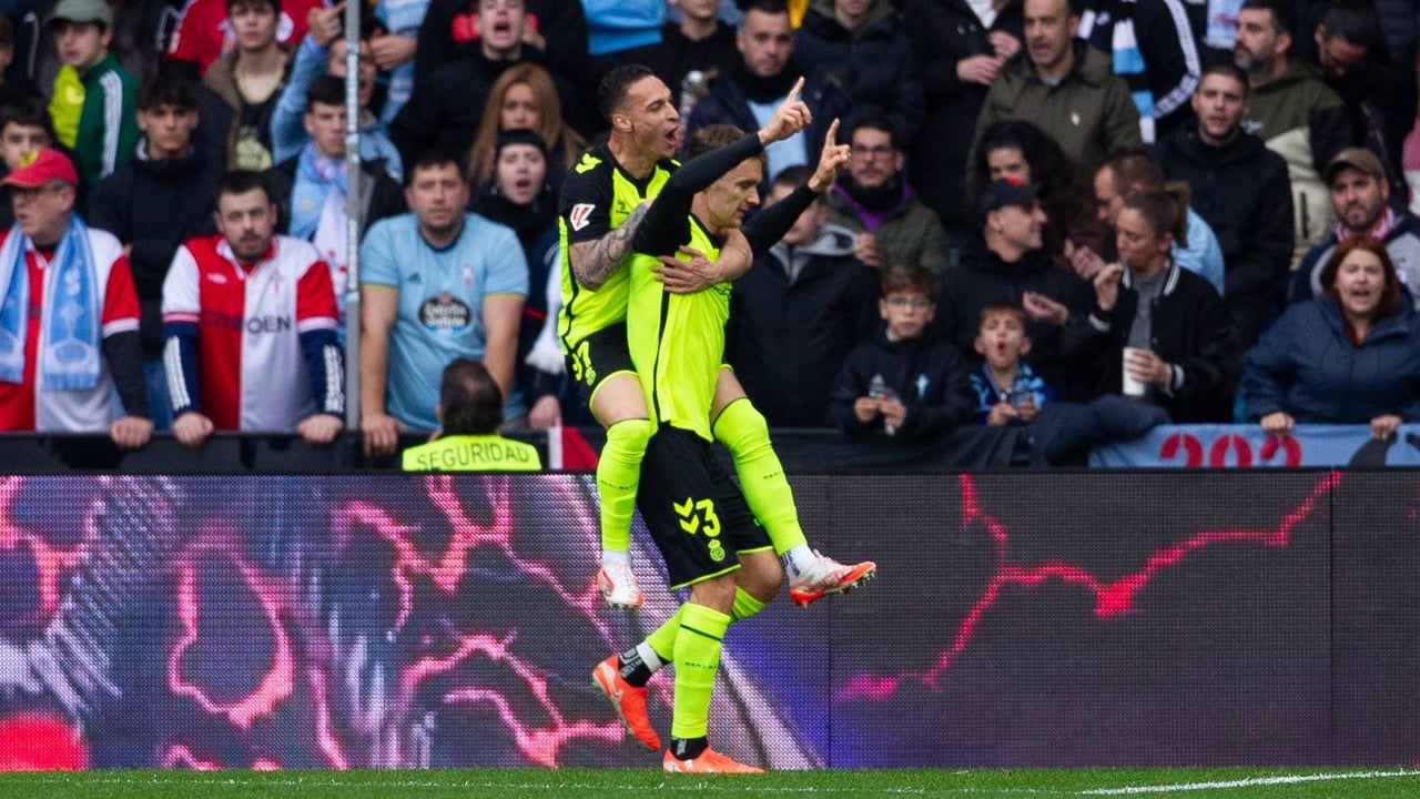 Puntos, uno a uno, del Betis contra el Celta: la calidad de Antony no es suficiente