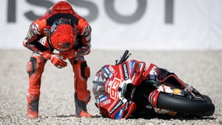 Marc Márquez se lleva el primer susto en los Países Bajos