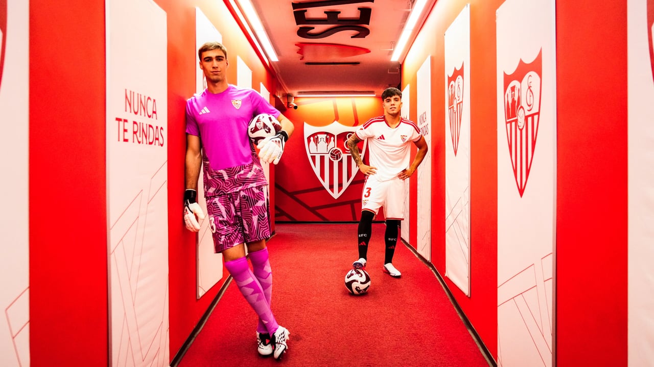La solución temporal del Sevilla, uno de los tres únicos clubes de Primera sin patrocinador en la camiseta