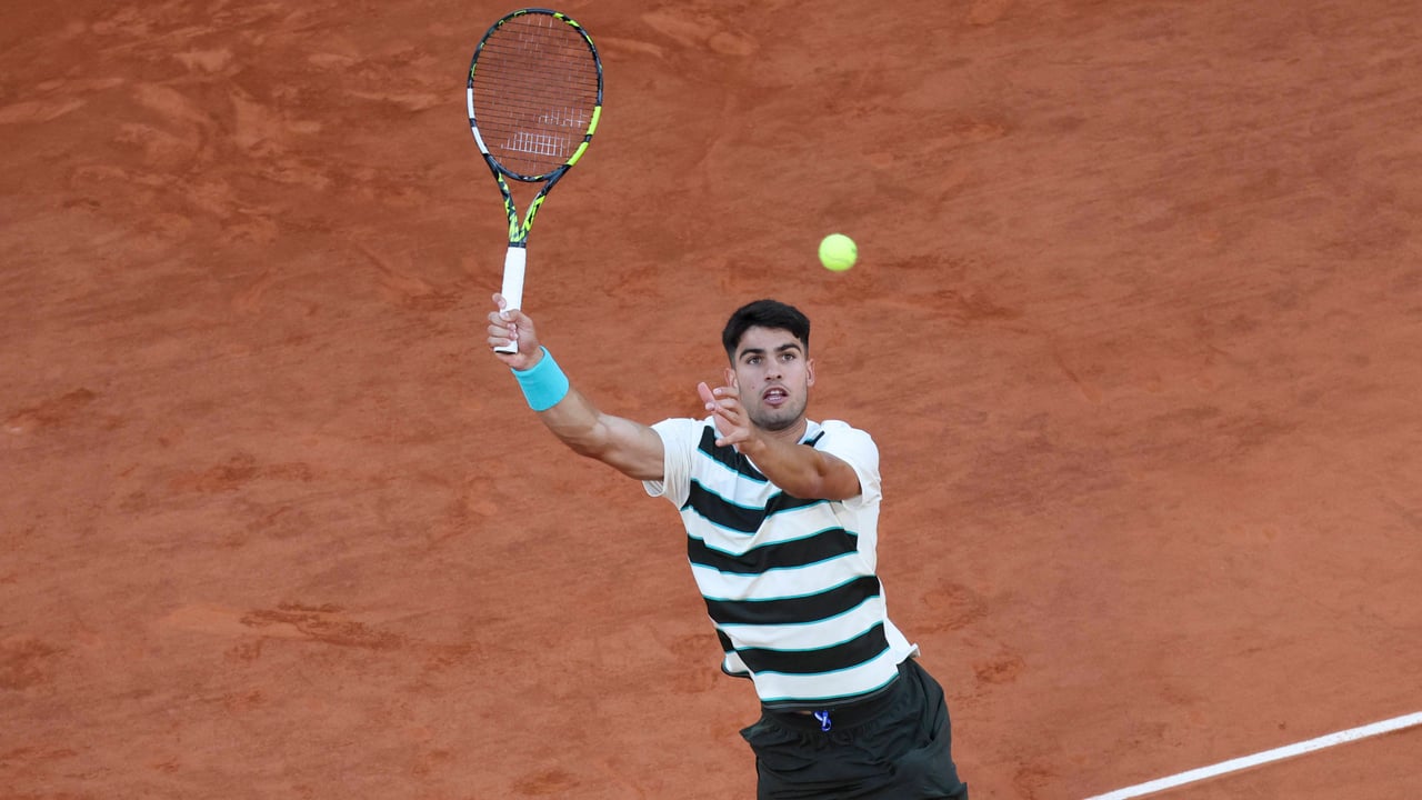 Alcaraz - Musetti: horario, canal y dónde ver en TV y online el partido de Carlos Alcaraz en semifinales de Roland Garros 2025