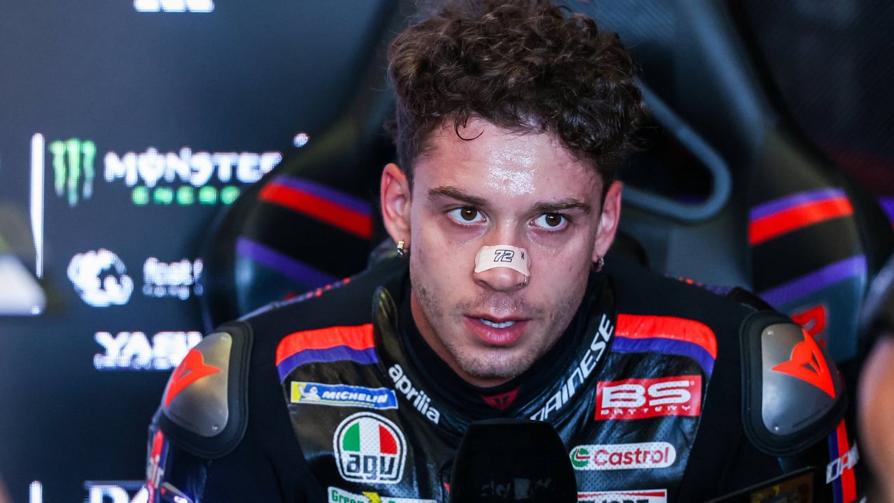 Bezzecchi le da la primera lección importante a Marc Márquez en Misano y Álex Márquez roza la tragedia otra vez