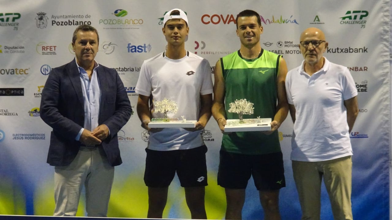 Sánchez Quilez y Winter siguen los pasos de Marcel Granollers en Pozoblanco