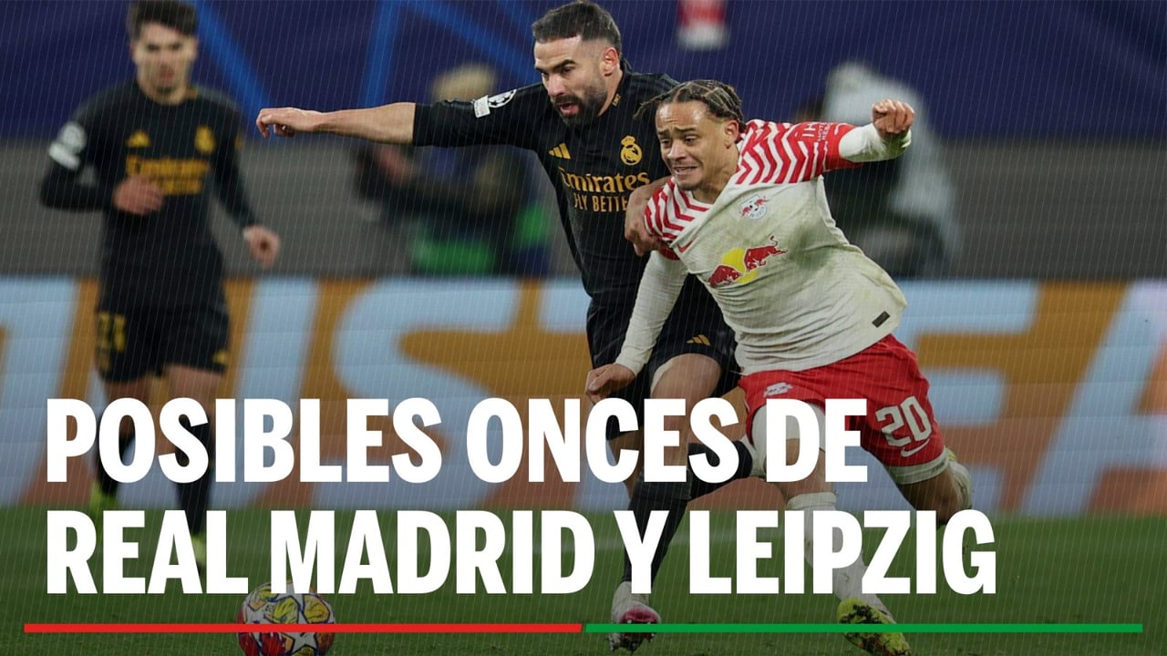 Alineaciones Real Madrid – Leipzig: Alineación posible de Real Madrid y Leipzig en el partido de hoy de la UEFA Champions League
