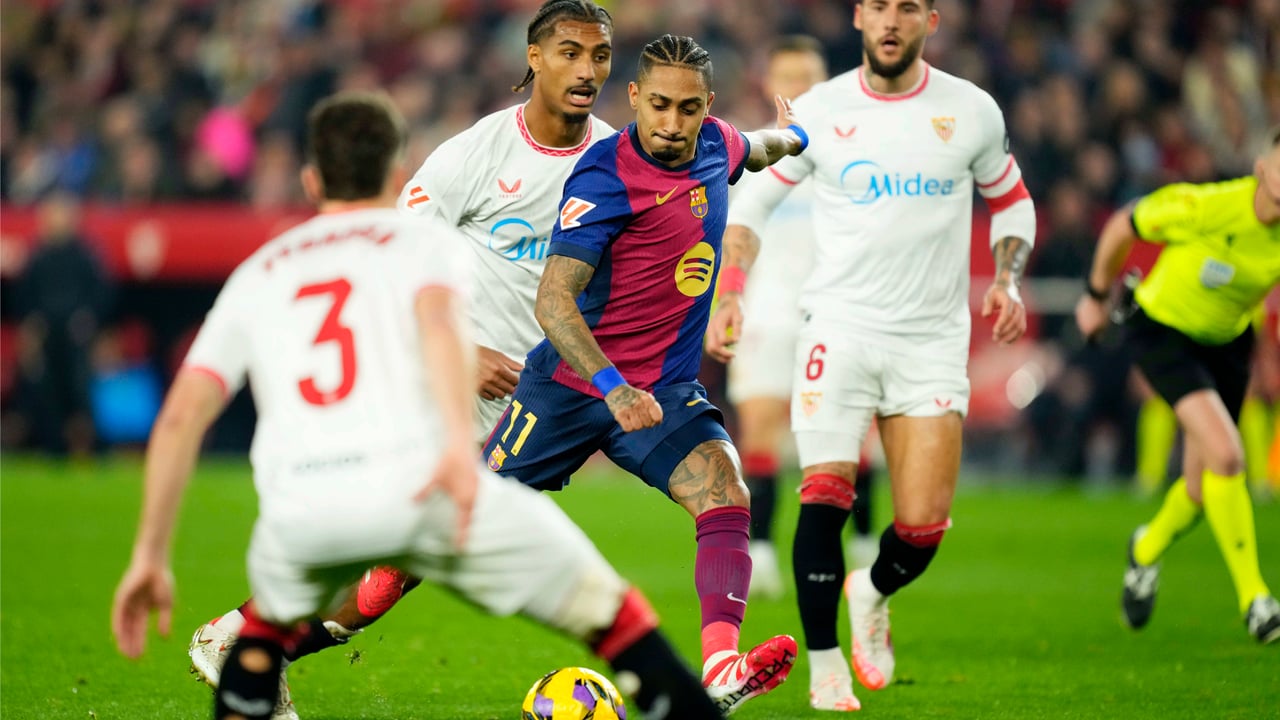 El menosprecio de Raphinha al Sevilla