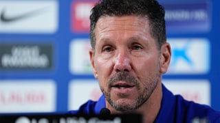 Simeone confirma a Julián Álvarez en la lista: "Mientras esté en el Atlético, yo lo voy a cuidar"
