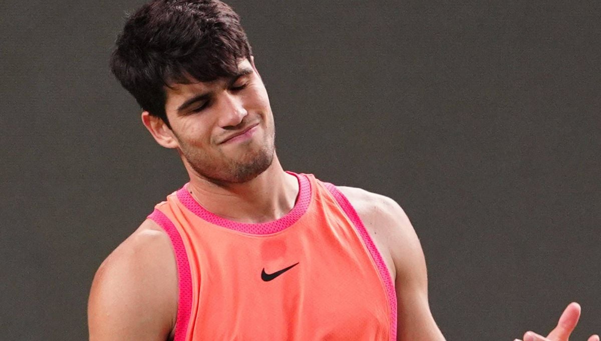 Carlos Alcaraz recibe el primer golpe en Rotterdam