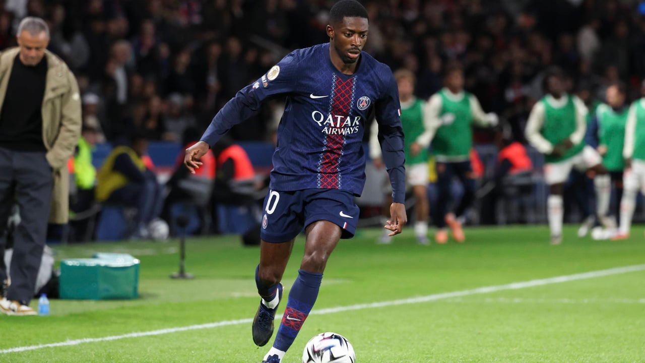 Alarma en el PSG de Luis Enrique: Dembélé se resiente de su lesión