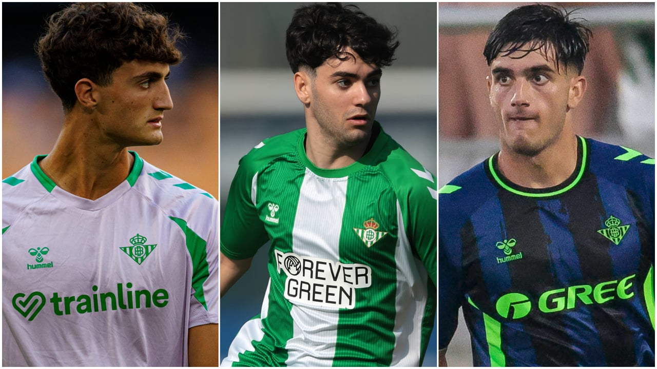 Salto internacional para tres perlas del Betis: Paco Gallardo premia el trabajo de la cantera verdiblanca