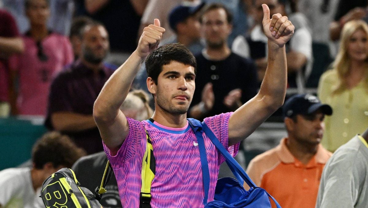 Peligra Carlos Alcaraz