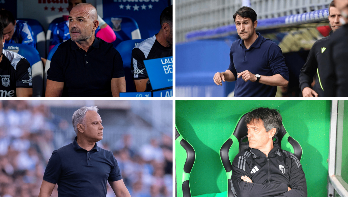 Los banquillos más cuestionados de LaLiga Hypermotion