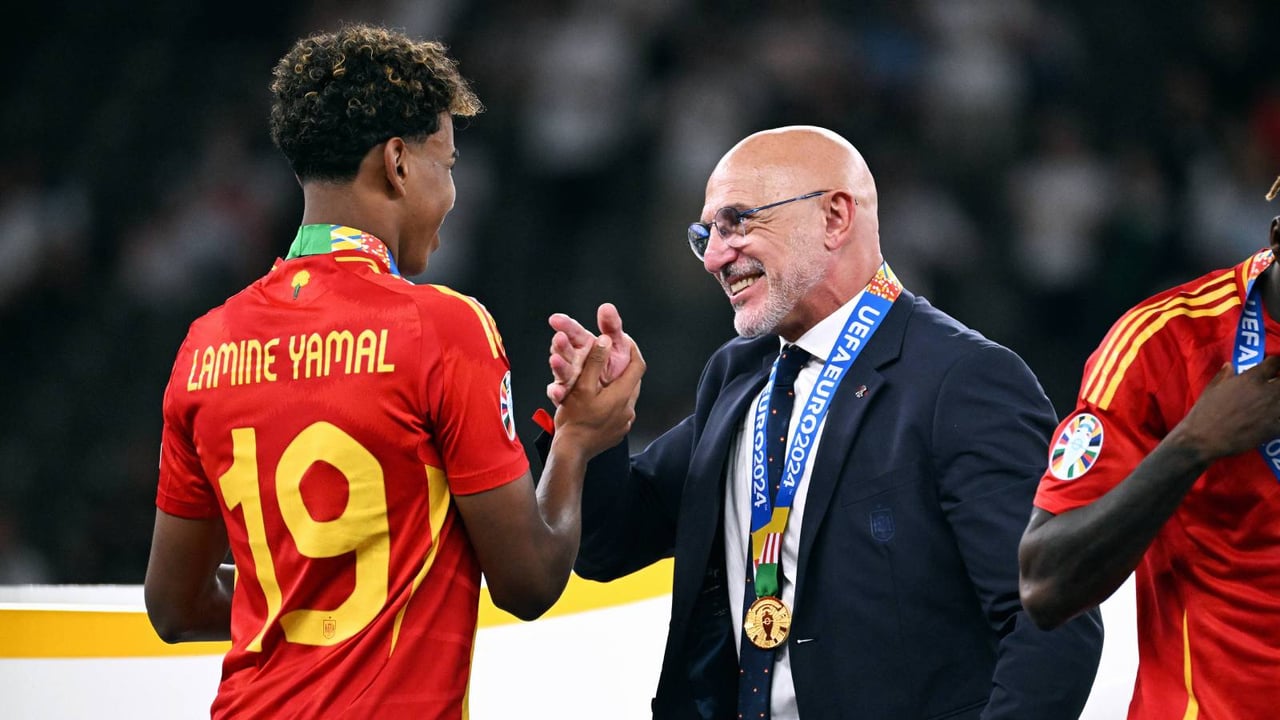 Luis de la Fuente, sobre Lamine Yamal: "Está tocado por una varita que le hará ser especial"