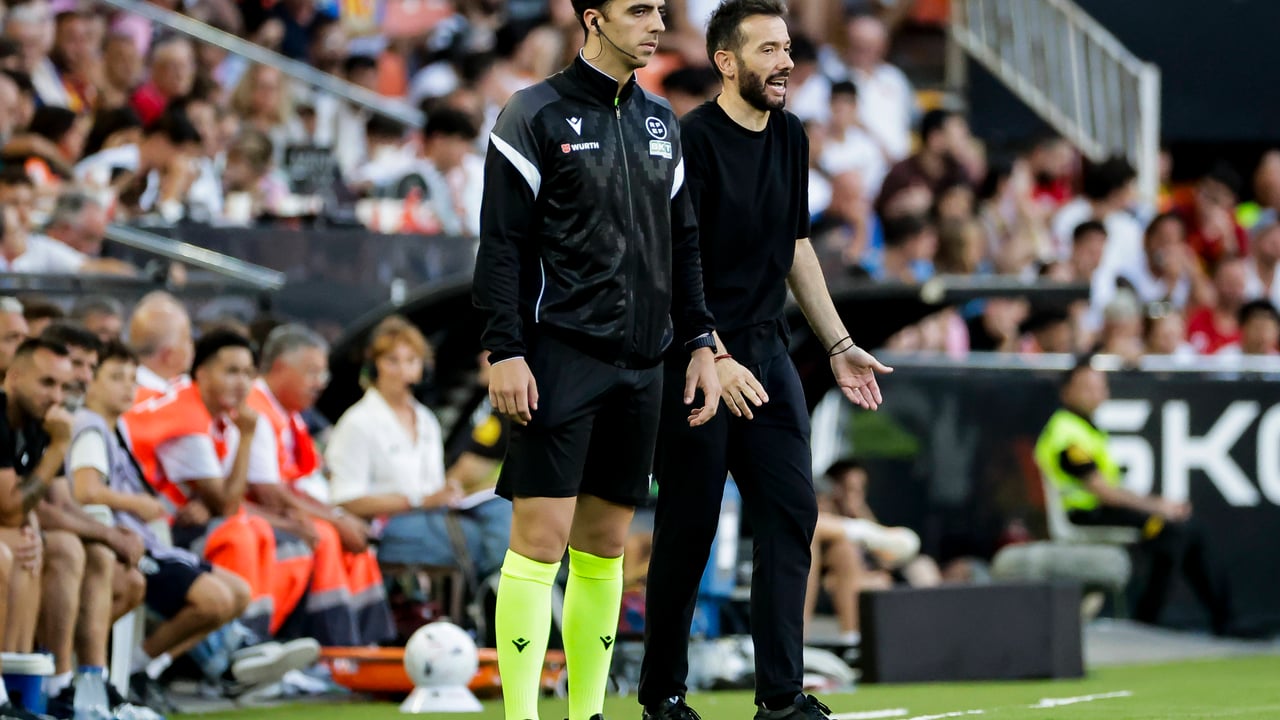 Corberán asume el empate y responde a Mestalla: "Soy el primero que levanta la mano"