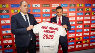 José Ignacio Navarro ofrece detalles de la planificación del Sevilla: Alexis, Vlachodimos, Patrik Mercado, Rafa Mir, Nianzou... 