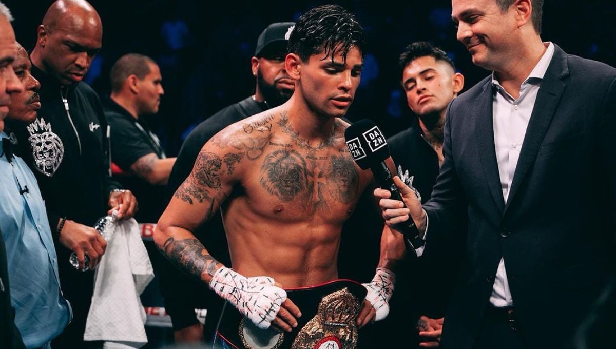 Un Ryan García explosivo derriba a Óscar Duarte