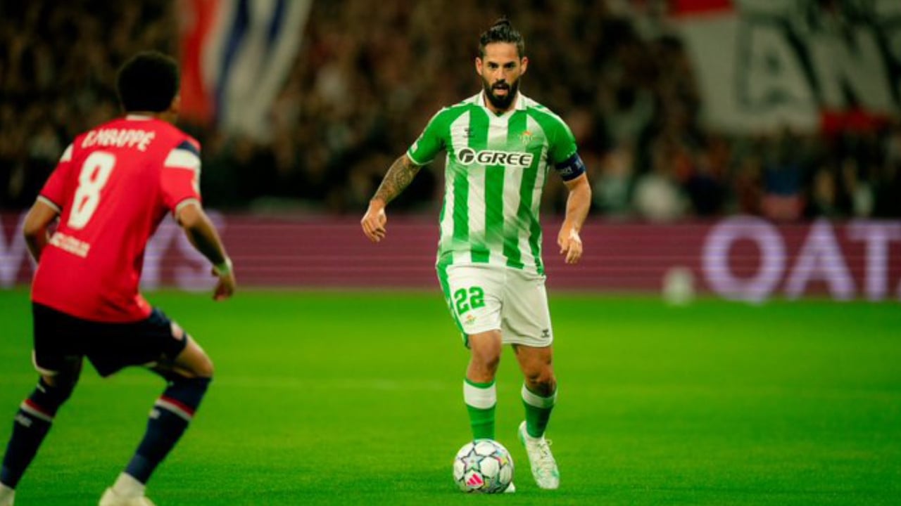 Isco lanza el aviso tras el triunfo del Betis en Champions: "No venimos de paseo, venimos a soñar en grande"