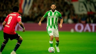 Isco lanza el aviso tras el triunfo del Betis en Champions: "No venimos de paseo, venimos a soñar en grande"