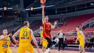 España - Ucrania, resumen y resultado del partido de clasificación para el Mundial 2027 de baloncesto