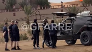 Fernando Alonso prueba en Marruecos el coche del Dakar 2027