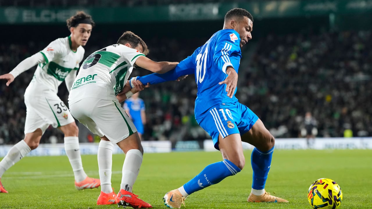 Elche - Real Madrid: Alineaciones probables, horario, canal y dónde ver por TV el partido de LaLiga EA Sports
