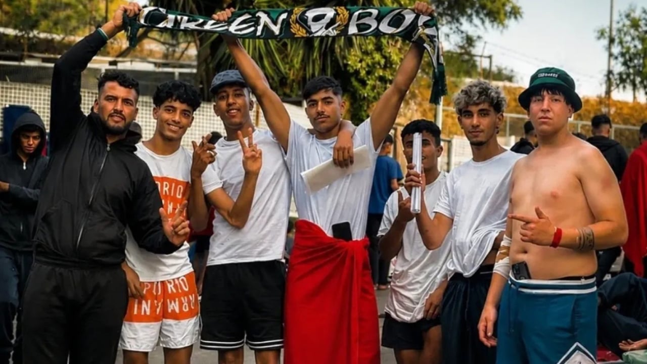 El papel de los ultras del fútbol marroquí en la entrada masiva a Ceuta