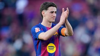 Gavi, tras su vuelta con el Barça: "Estoy muy feliz, he soñado con este momento muchas veces"
