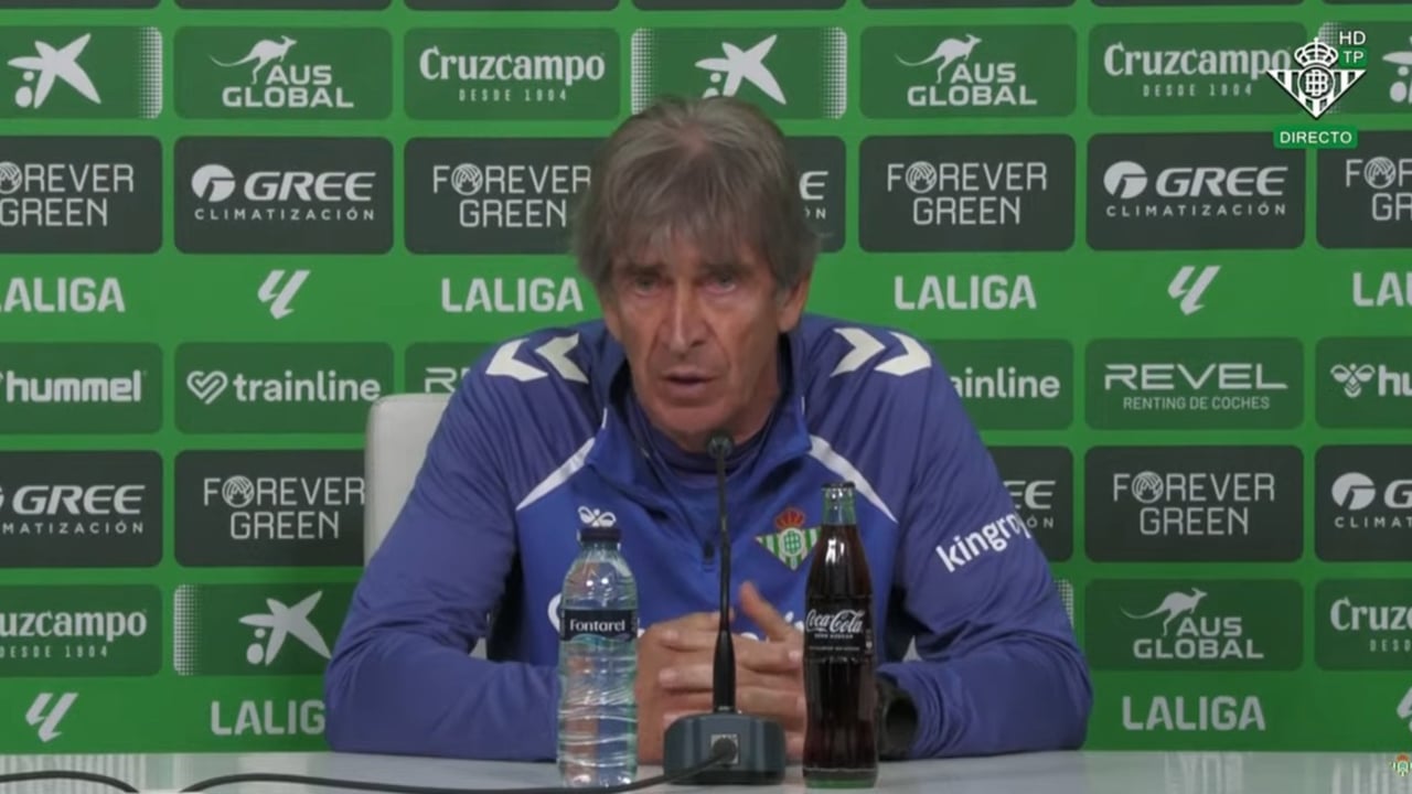 Pellegrini defiende el estilo del Betis y pide paciencia con Amrabat e Isco Alarcón: "Es una lesión que hay que llevar con mucho cuidado"