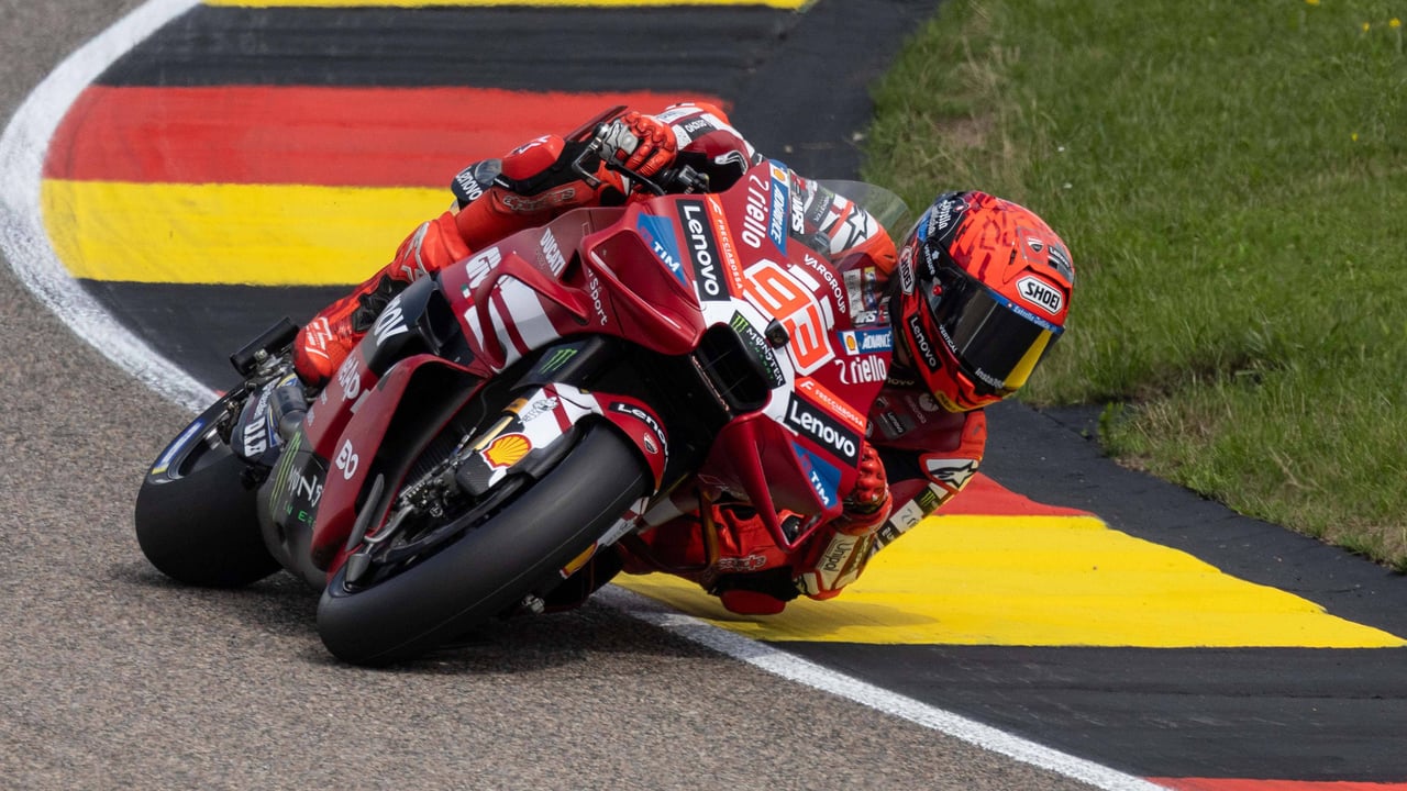Marc Márquez saca el martillo en el GP de Alemania