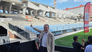 El crecimiento de la nueva grada de Gol de Balaídos