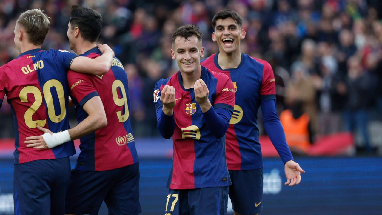 FC Barcelona 4-0 Real Sociedad: El Barça golea y recupera el liderato