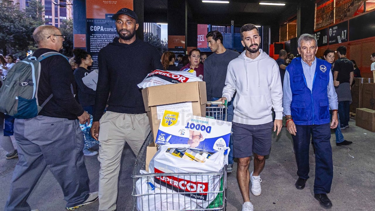Gayá, Hugo Duro, Pepelu, Yarek... El Valencia más solidario