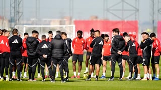 El vestuario del Sevilla FC se vuelca con Matías Almeyda: "Nos dejas marcados para siempre"