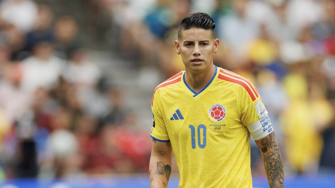 Decisión tomada de James Rodríguez: se retira de la selección de Colombia
